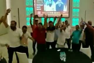 rebel MLA dance at Goa hotel