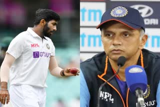 rahul dravid  Jasprit Bumrah  India vs England fifth test  Dravid comment on bumrah captaincy  कोच राहुल द्रविड़  जसप्रीत बुमराह  टीम इंडिया  भारत बनाम इंग्लैंड टेस्ट  क्रिकेट न्यूज  खेल समाचार  Sports News in Hindi  Cricket News