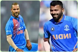 Dhawan and Pandya Return To The Squad