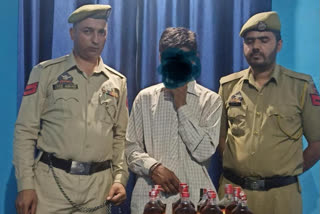 Kishtwar Police Arrested one Bootlegger