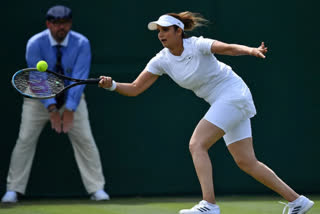 Sania Mirza Mate Pavic Advance To Second Round Of Wimbledon Mixed Doubles  Sania Mirza  Wimbledon  വിംബിൾഡൺ  സാനിയ മിര്‍സ  മേറ്റ്‌ പവിക്