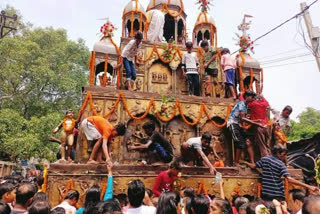 Rath Yatra celebration of Searshol Rajbari in Asansol