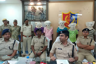 six arrested Maoist Poster incident in Jhargram