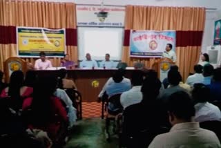 Organized National Seminar related to covid in Korba