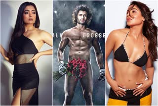 Star heroines reacted to vijay devarakonda starrer liger bold poster