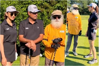 Rakul Preet Singh enjoys golf session with Kapil Dev and Sadhguru in Washington DC