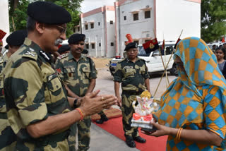 BSF DG in Bikaner, inaugurated widows housing complex