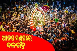 ଗୁଣ୍ଡିଚା ମନ୍ଦିର ବିଜେ କରୁଛନ୍ତି ବଳଭଦ୍ର