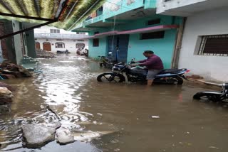 Heavy rain in Sagar