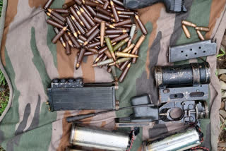 Arms and ammunition cache recovered on disclosure of arrested militant in J&K's Rajouri: police