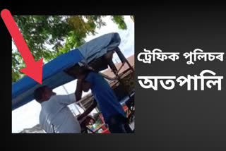 চাৰৰ পেন্ট ফালিল: ৰিক্সাৱালাক চৰিয়াই চাৰে দেখুৱালে বীৰত্ব