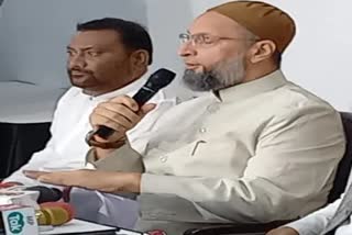 Owaisi target to Shivraj government