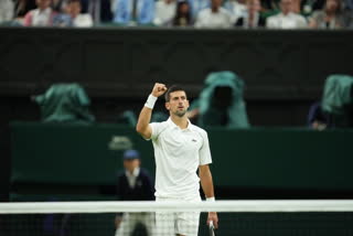 Novak Djokovic at Wimbledon, Novak Djokovic performance, Wimbledon updates, Novak Djokovic beats Tim van Rijthoven