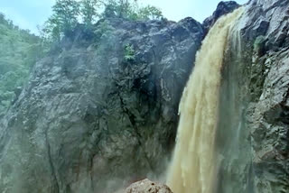 Beautiful waterfalls video in adialbad district