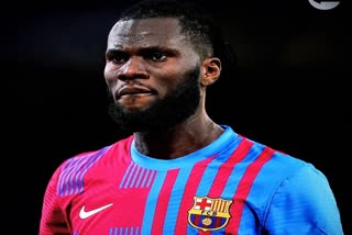 Barcelona adds former AC Milan player Kessie to its midfield  ഔദ്യോഗിക പ്രഖ്യാപനവുമായി ബാഴ്‌സലോണ  ഫ്രാങ്ക് കെസ്സി ട്രാൻസ്‌ഫർ  Frank Kessie to Barcelona  Frank Kessie joins Barcelona  ഫ്രാങ്ക് കെസ്സി ഇനി ബാഴ്‌സലോണ താരം  ഫ്രാങ്ക് കെസ്സി  Frank Kessie  barcelona transfer updates