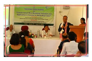 Training programme in Regional Agricultural Research Centre in Titabor