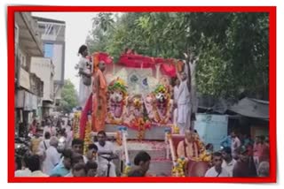 Jangannath Rathyatra 2022 : ખંભાળિયામાં આજે યોજાઇ જગન્નાથજીની રથયાત્રા