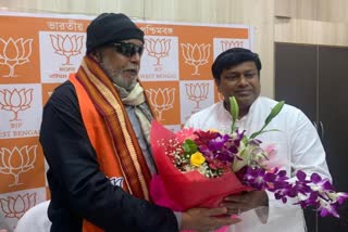 Mithun Chakraborty in BJP Party Office