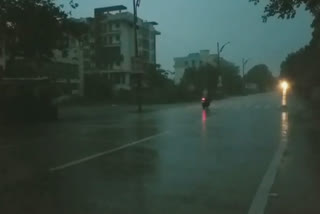 Heavy rain in Amravati district