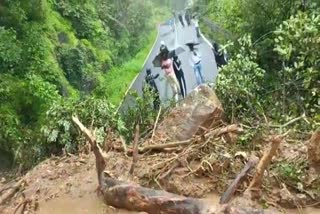 Malashej Ghat hill collapsed due to rain