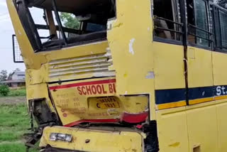 school bus hit