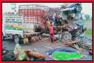 Truck Accident in Palanpur : ભયંકર અકસ્માતમાં માનવ સાથે અબોલ પશુઓ પણ મૃત્યુને ભેટ્યા