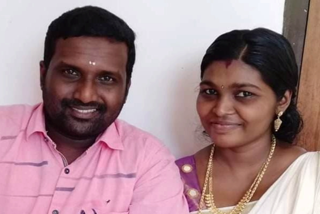 couple dies in kollam car accident  കൊട്ടാരക്കരയില്‍ കാറുകള്‍ തമ്മിലിടിച്ച് അപകടം  കൊട്ടാരക്കരയില്‍ കാറുകള്‍ തമ്മിലിടിച്ച് അപകടത്തില്‍ ദമ്പതികൾ മരിച്ചു  kollam car accident  kollam todays news  കൊല്ലം ഇന്നത്തെ വാര്‍ത്ത