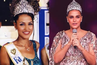 Neha Dhupia relives her Miss India 2002 win