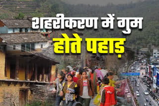 Increasing population in the cities of Uttarakhand