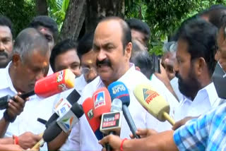 VD Satheesan statement about Minister Saji Cheriyan  VD Satheesan statement  Minister Saji Cheriyan  minister saji cherians controversial statement against indian constitution  VD Satheesan statement about Minister Saji Cheriyans controversial statement against indian constitution  ഭരണഘടനക്കെതിരെ വിവാദ പരാമർശവുമായി മന്ത്രി സജി ചെറിയാൻ  സജി ചെറിയാന്‍റെ ഭരണഘടന വിമർശനം  സജി ചെറിയാന്‍റെ ഭരണഘടന വിമർശനത്തിനെതിരെ പ്രതിപക്ഷനേതാവ്  സജി ചെറിയാൻ രാജി വയ്ക്കണമെന്നാവശ്യപ്പെട്ട് പ്രതിപക്ഷ നേതാവ് വി ഡി സതീശന്‍  സജി ചെറിയാൻ രാജി വയ്ക്കണമെന്നാവശ്യപ്പെട്ട് പ്രതിപക്ഷ നേതാവ്  സജി ചെറിയാനെതിരെ വി ഡി സതീശൻ