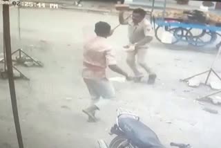 Constable Attack in Bhim