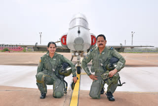 Father daughter duo creates history in IAF flies same formation