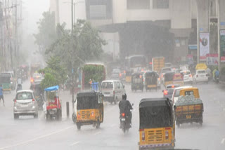 Heavy rains in telangana