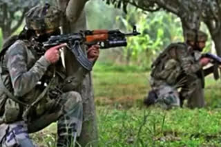 Jammu kashmir encounter between army terrorists