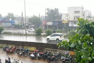 less rain recorded in chhattisgarh