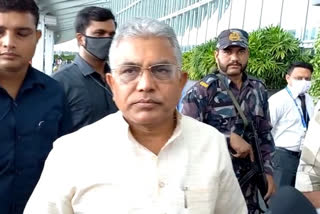 Does not Abuse Anyone Dilip Ghosh on Social Media Post of Roopa Ganguly