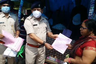 Police campaign to make plastic free Palamu