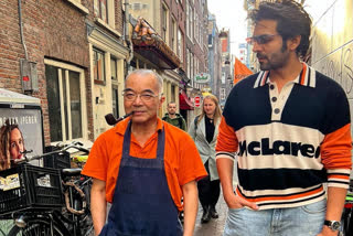 Kartik Aaryan in Europe