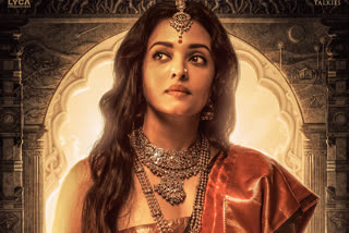 Aishwarya as queen Nandini in Ponniyin Selvan