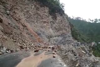 Landslide in Sirobgad on Badrinath Highway, Kedarnath National Highway also blocked