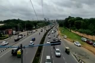 hebbal road traffic