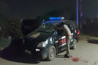 गाजियाबाद में पुलिस चौकी पर हमला