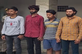 4 accused arrested for threatening yout