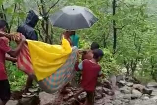 Torrential Rains: 4 km pipeline in torrential rains