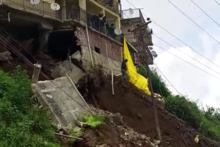 landslide in Mashobra of shimla