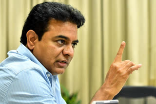 minister ktr fires on central government about gas rates hike