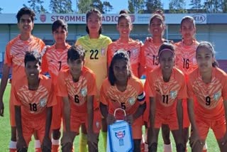 Indian women football team  football Match  Sports News  Indian loses Faroe Islands  भारतीय महिला फुटबॉल टीम  फैरो आइलैंड  फुटबॉल मैच