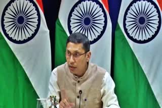 MEA spokesperson Arindam Bagchi