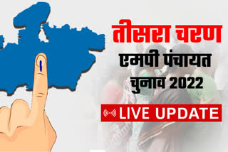 live update Third Phase Panchayat Elections 2022 voting today