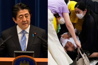 shinzo abe died  former japan prime minister shinzo abe shot dead  ജപ്പാൻ മുൻ പ്രധാനമന്ത്രി ഷിൻസോ ആബേ കൊല്ലപ്പെട്ടു  ഷിൻസോ ആബേ വെടിയേറ്റ് മരിച്ചു